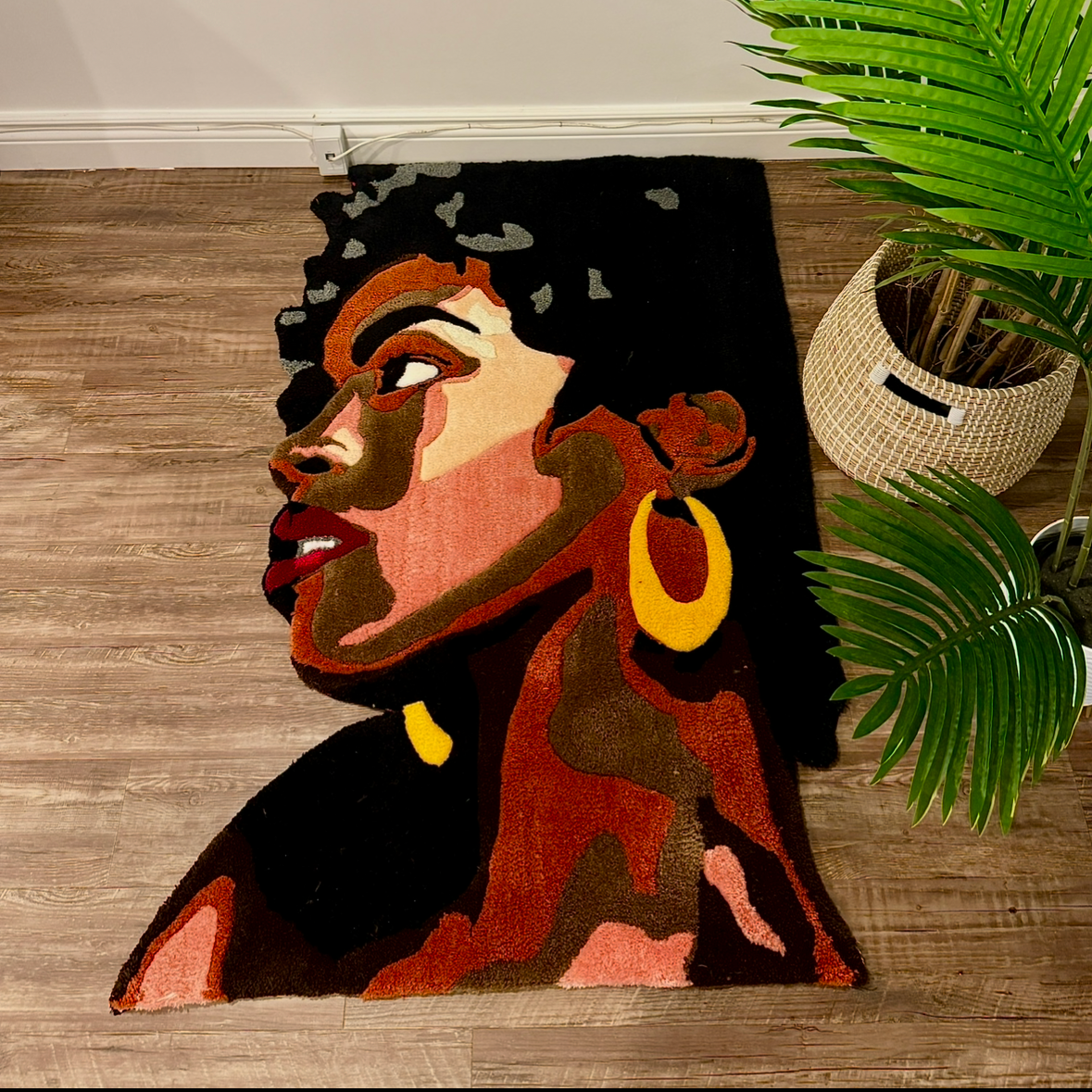 Lauryn Hill Custom Rug 5' x 5'